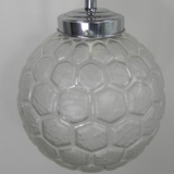 Suspension Deco with round glass ball
