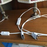 Pair of bedside lamps