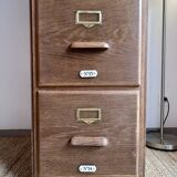 American oak filing cabinet circa 1920