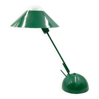 Lampe de table verte Space Age, Italie années 1970