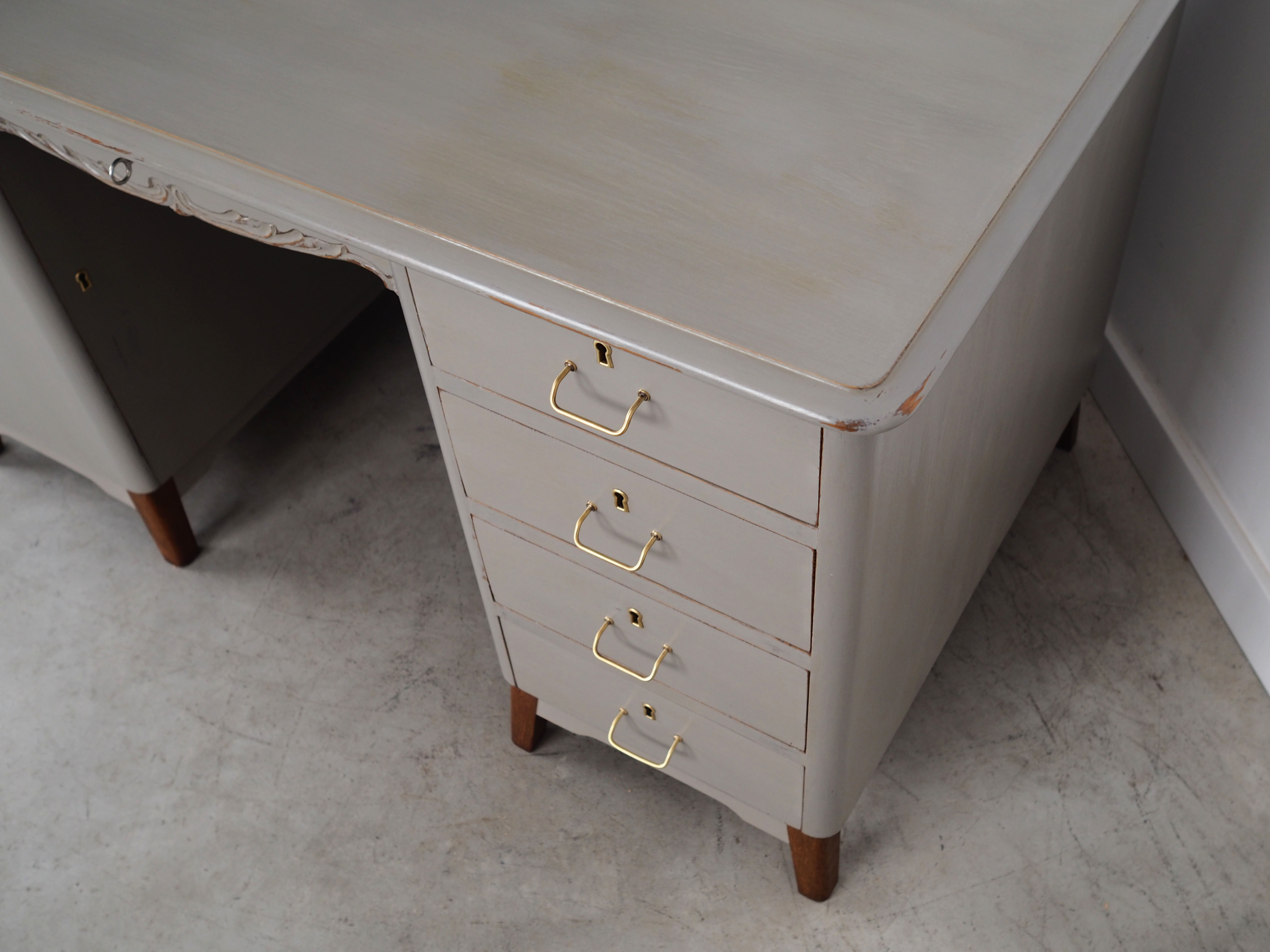 Oak desk, Danish design, 1960s, production: Denmark