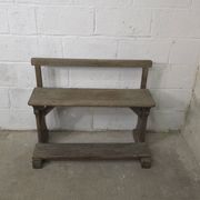 Old school desk from the early 20th century.