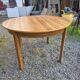 Scandinavian extendable oak table from the 1960s (butterfly extension)