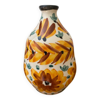 Vase en céramique signé Kercy (Simone Carrié) Quimper