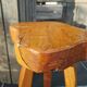 Brutalist tripod stool