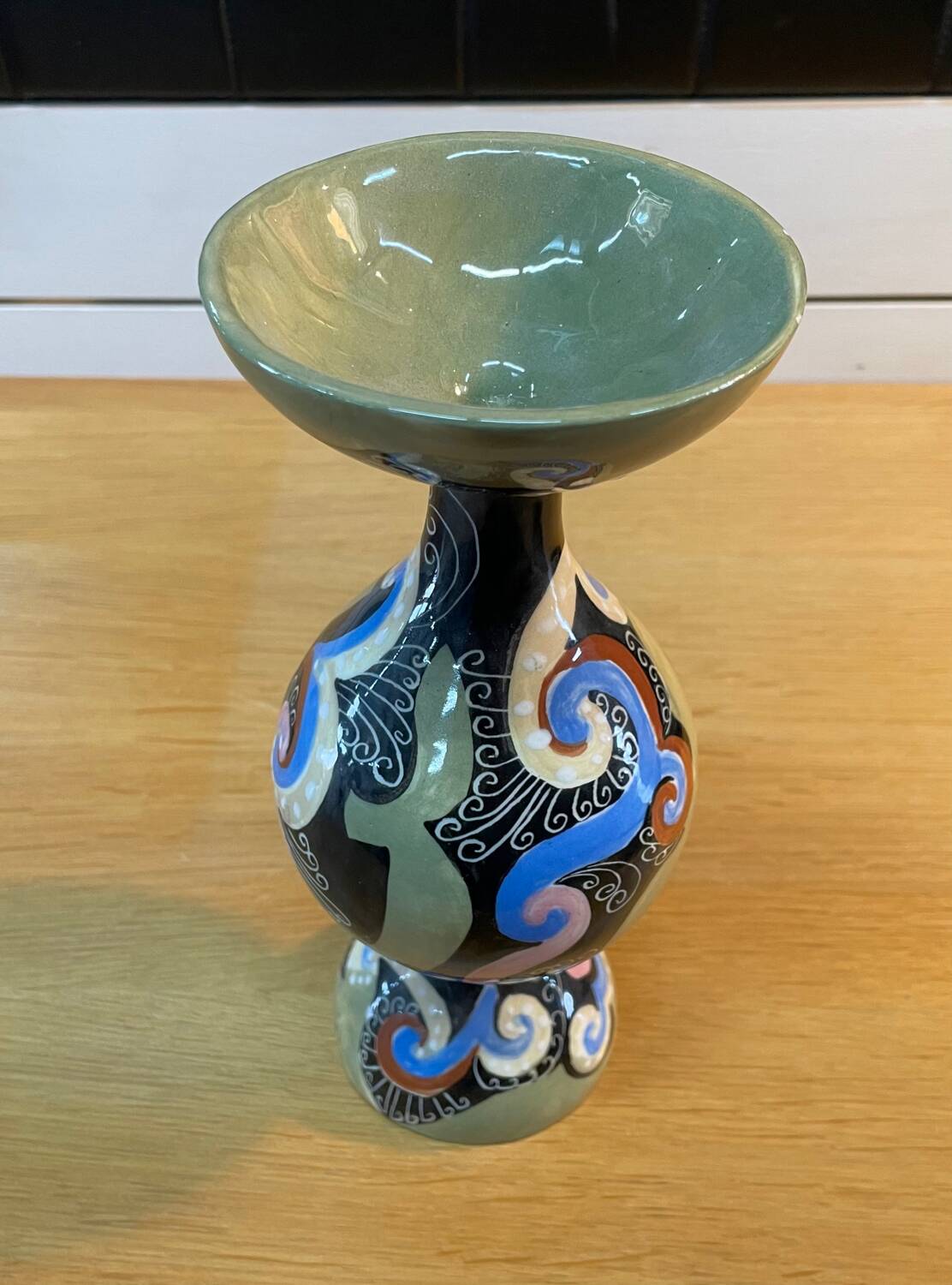 Gabrielle Mackiewicz spool vase