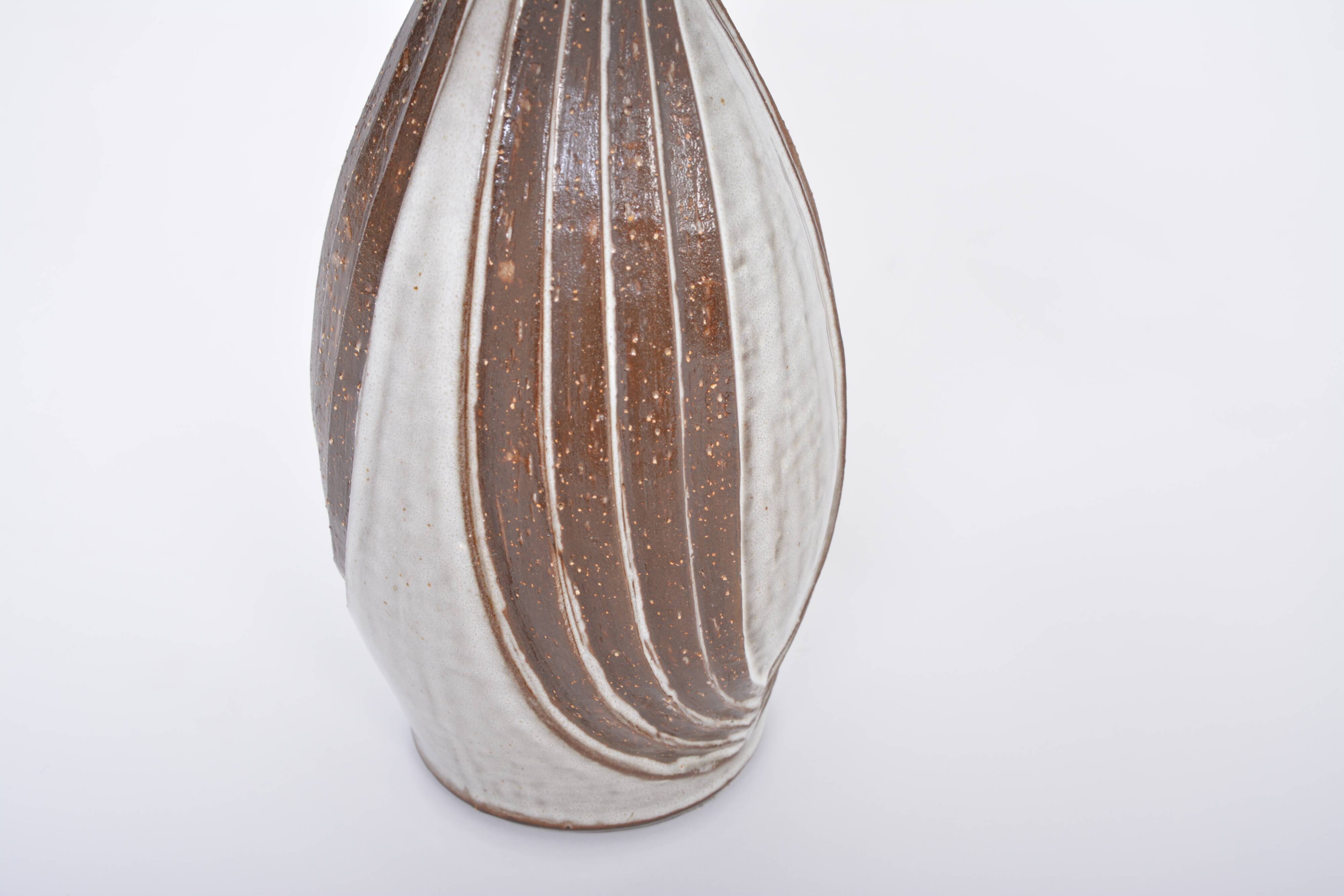 Pair of Danish Midcentury Ceramic Table Lamps by Michael Andersen