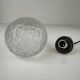 Lot of 3 vintage round glass pendants