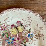 2 small Terre de fer “birds” plates