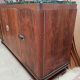 Art Deco mahogany string