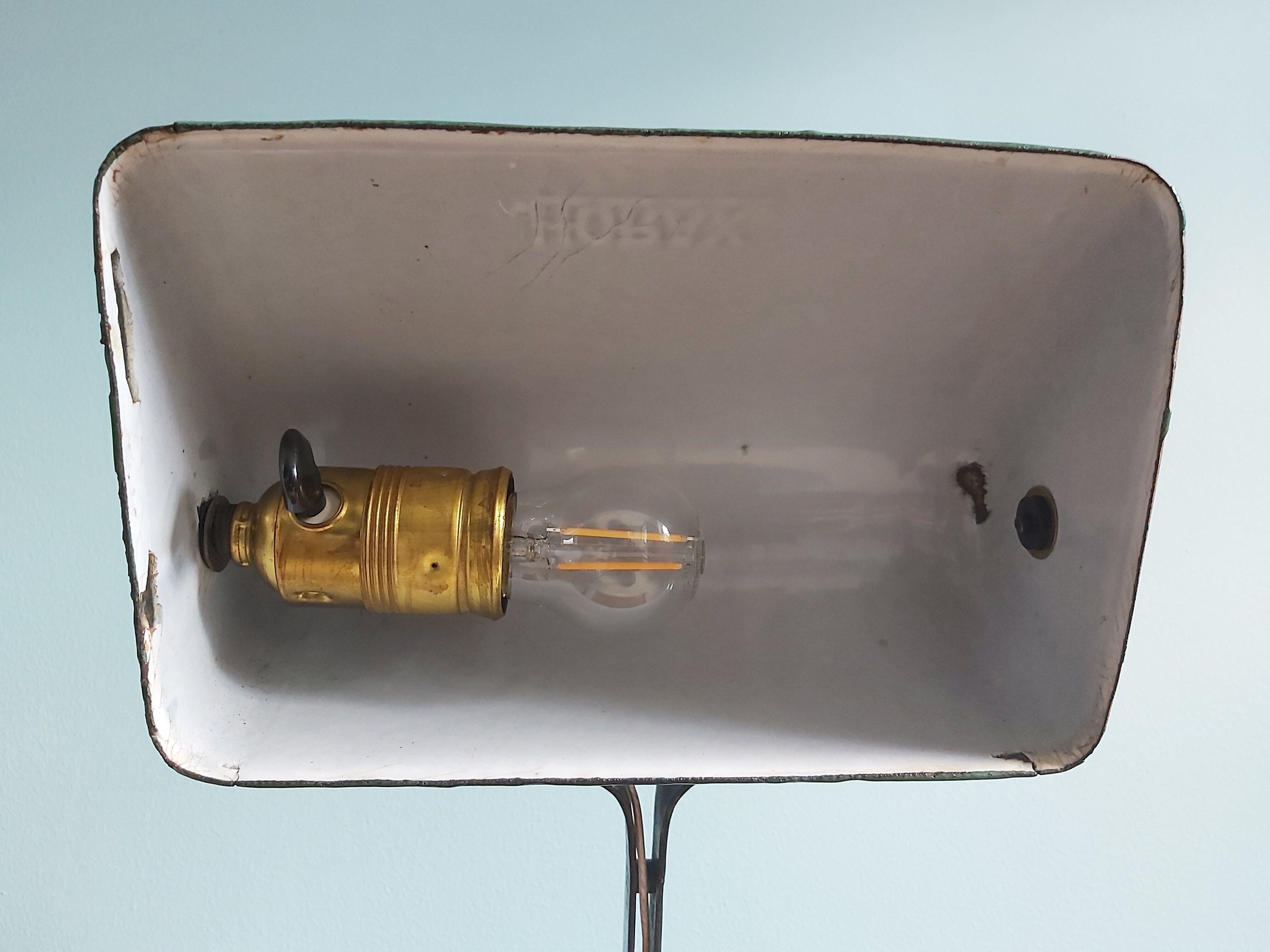 Horax desk lamp, Bauhaus design, 30s