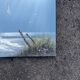 Marine landscape tableau – Dunes and seagulls by the sea – Signed painting
