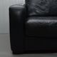 2-seater leather Natuzzi sofa with armchair
