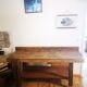 Restored carpenter workbench