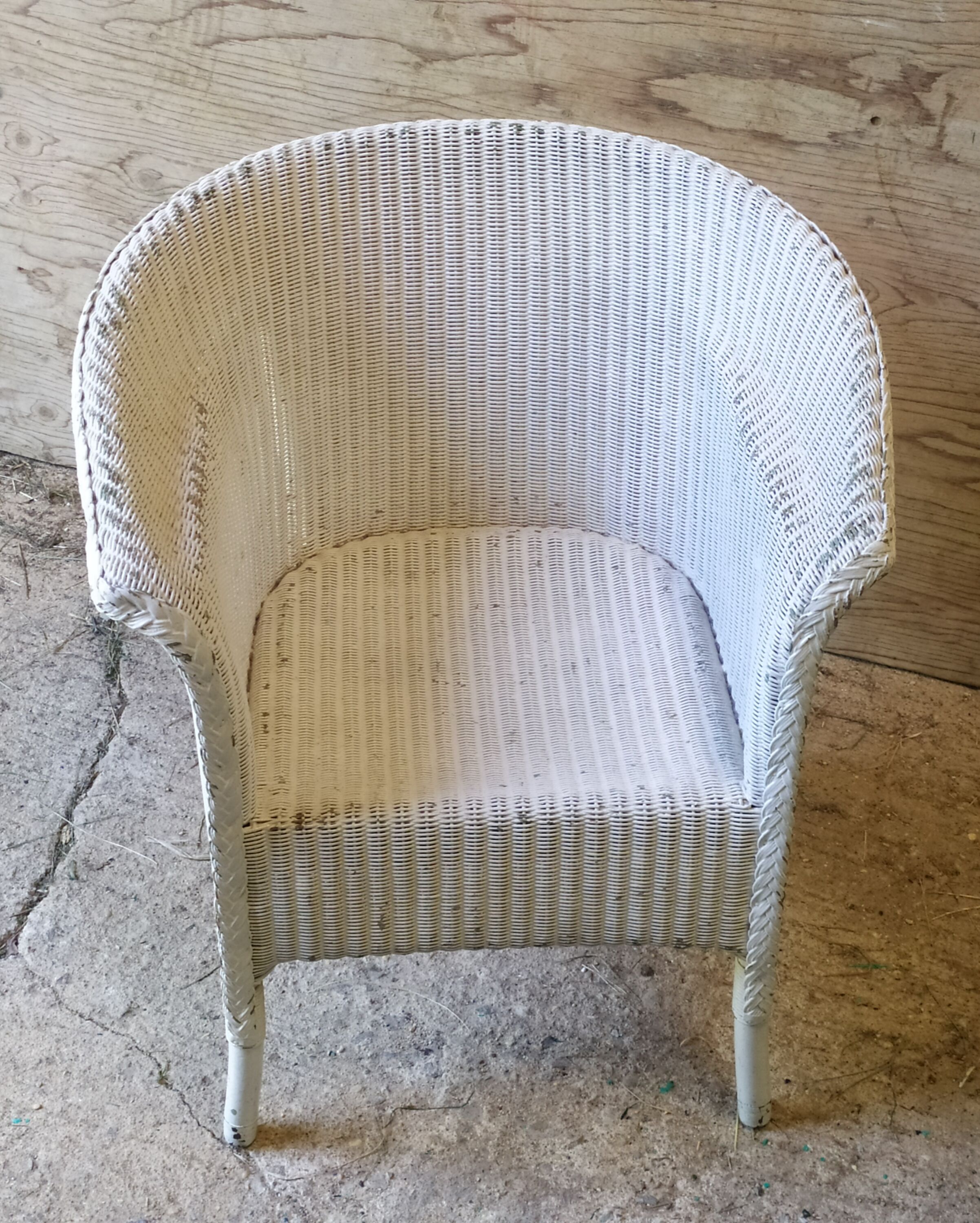 Lloyd Loom armchair