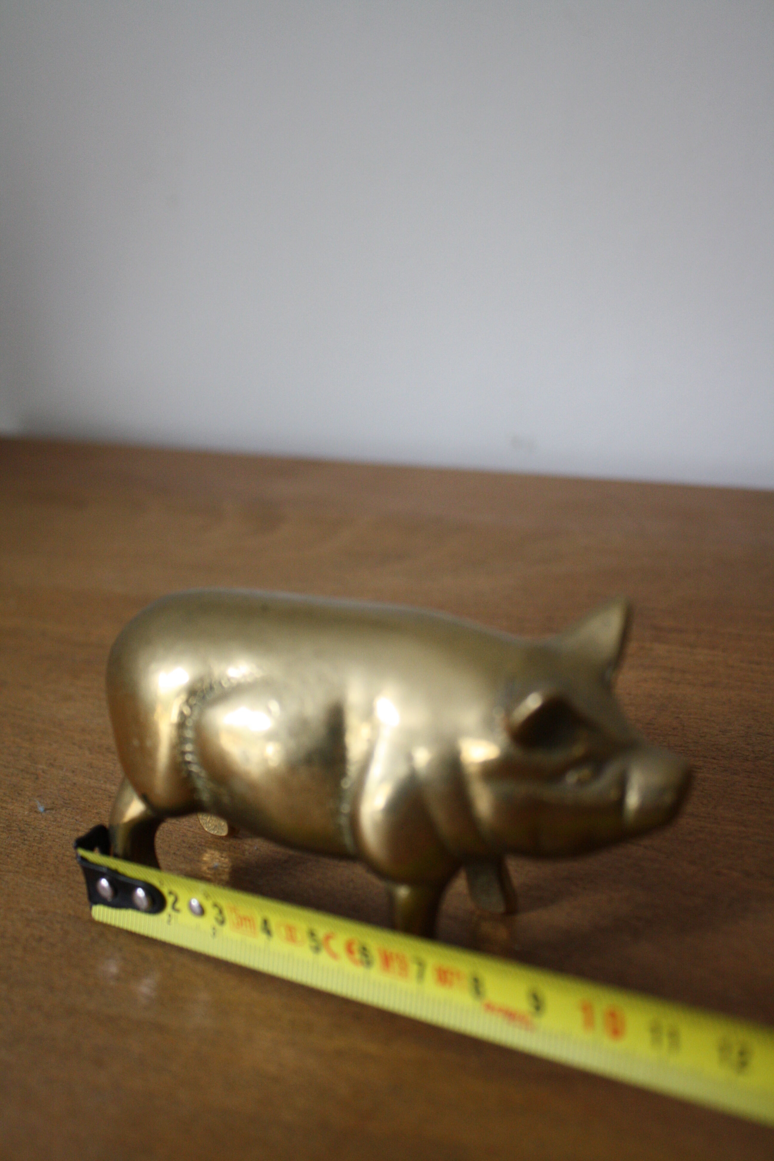Pig in brass