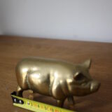 Pig in brass