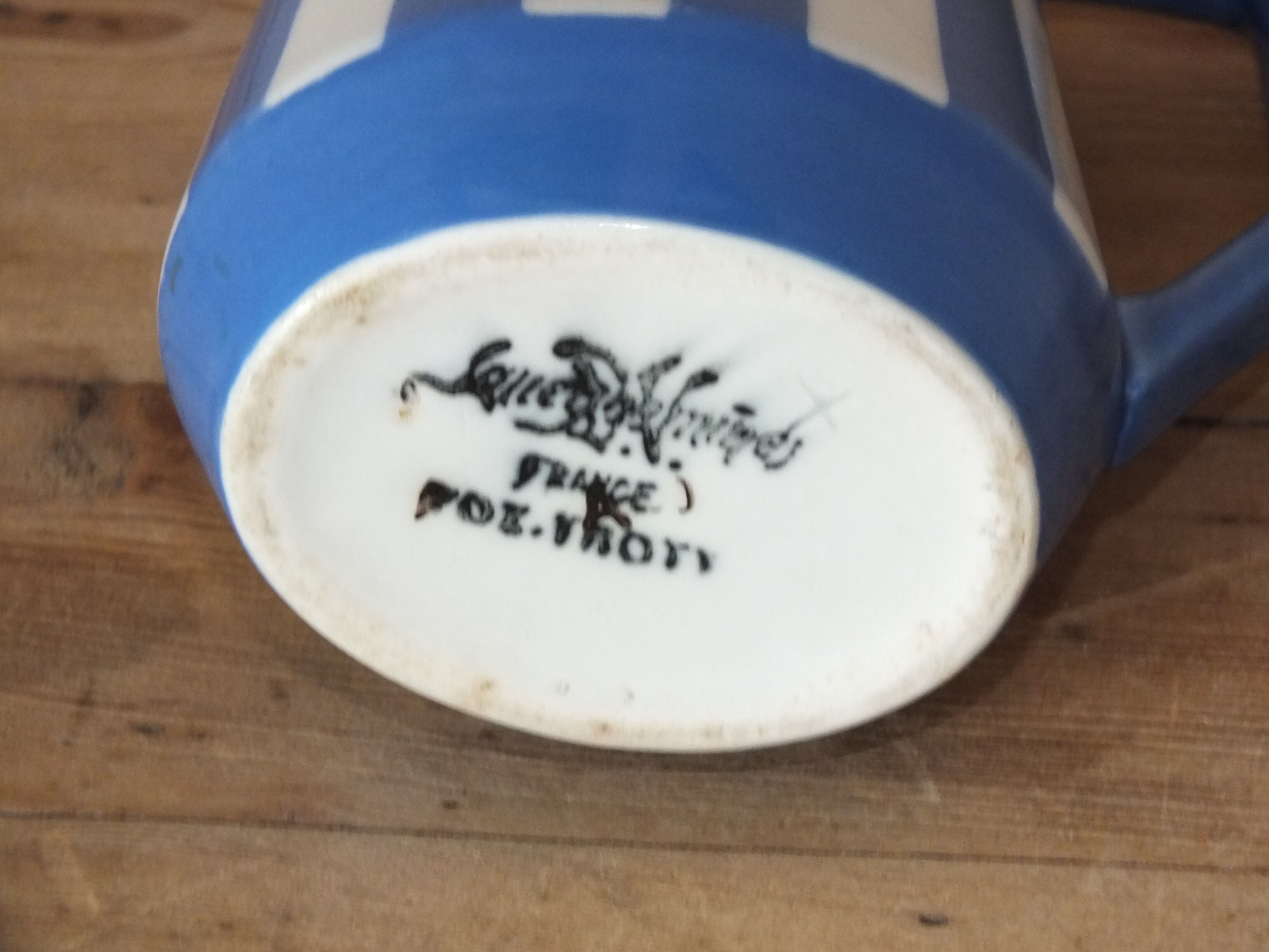 Fox Trott milk pot 'Sarreguemines