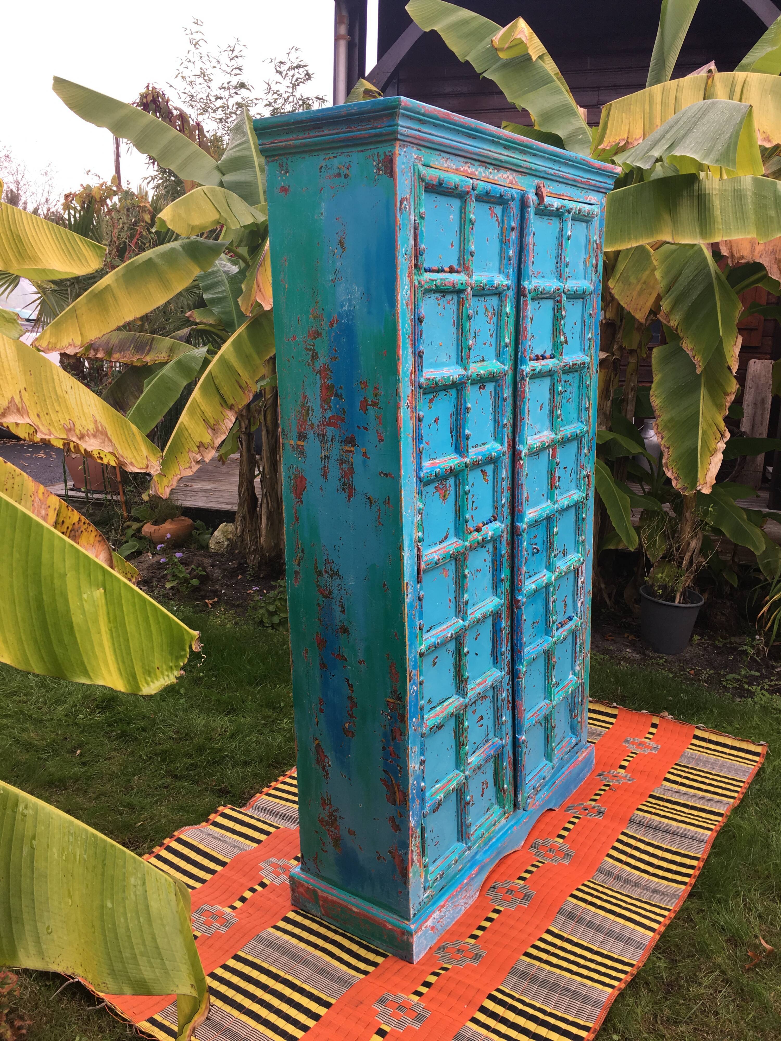 Armoire « Blue India »