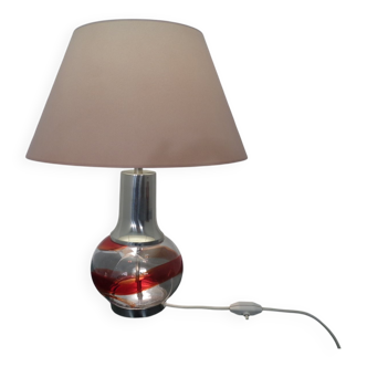 Italian glass floor lamp, 1970s