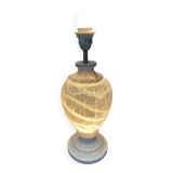 Alabaster lamp foot