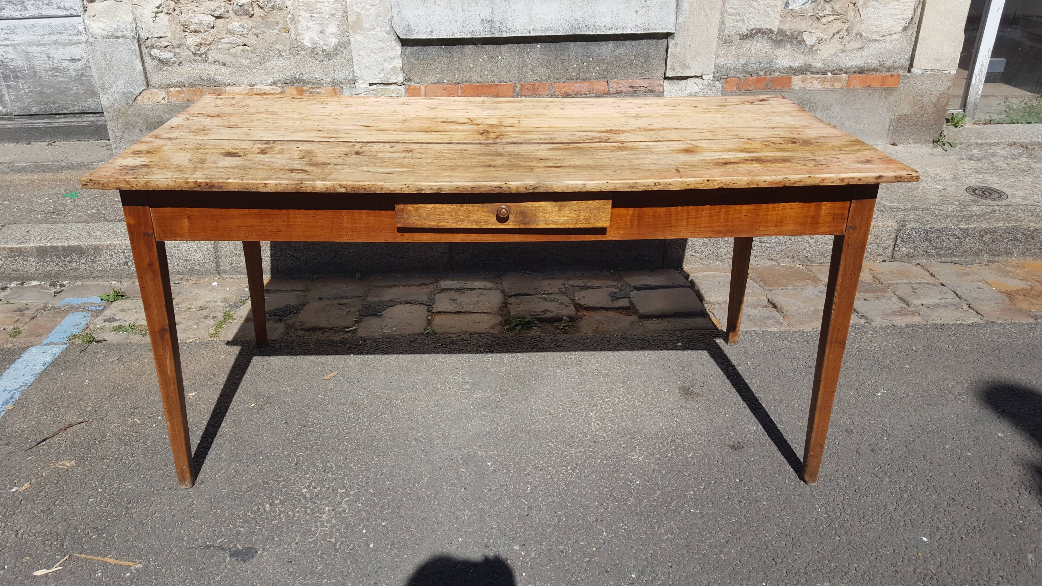 Drawer farm table