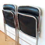 Pair of vintage folding chairs