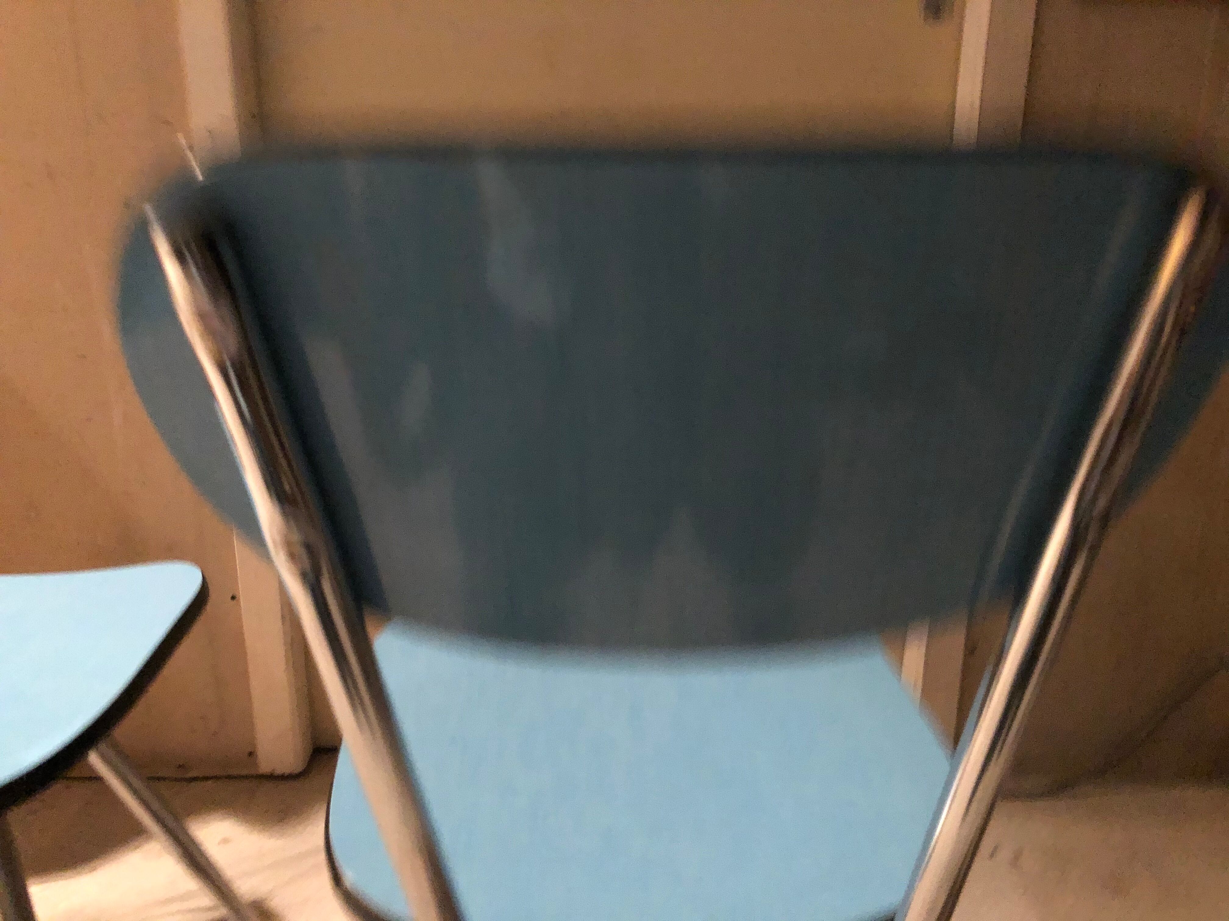 Pair of Formica chairs