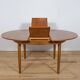 Mid century round extendable dining table and chairs from mcintosh, 1960s, set of 5