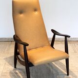 Senior armchair by Louis Van Teeffelen for WéBé, Denmark, 1950.