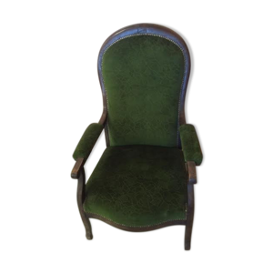 fauteuil voltaire vert