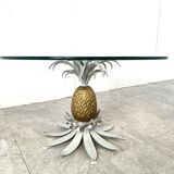 Pair of Hans Kögl pineapple side tables, 1960s