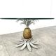 Pair of Hans Kögl pineapple side tables, 1960s