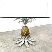 Pair of Hans Kögl pineapple side tables, 1960s