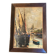framed signed oil painting of Quimper on the Odet, regionalist, Brittany tableau