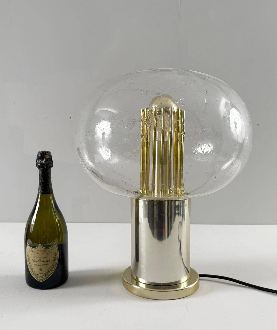 Lampe de table vintage « Big Ball », Doria, Allemagne, années 1970.
