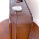 Brown vintage suitcase All aboard