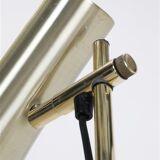 Mid-century Dansa lamp / reading / floor lamp / brass / gold / Danish modern design / 1970s