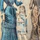 Fashion Review Engraving Frame 1882