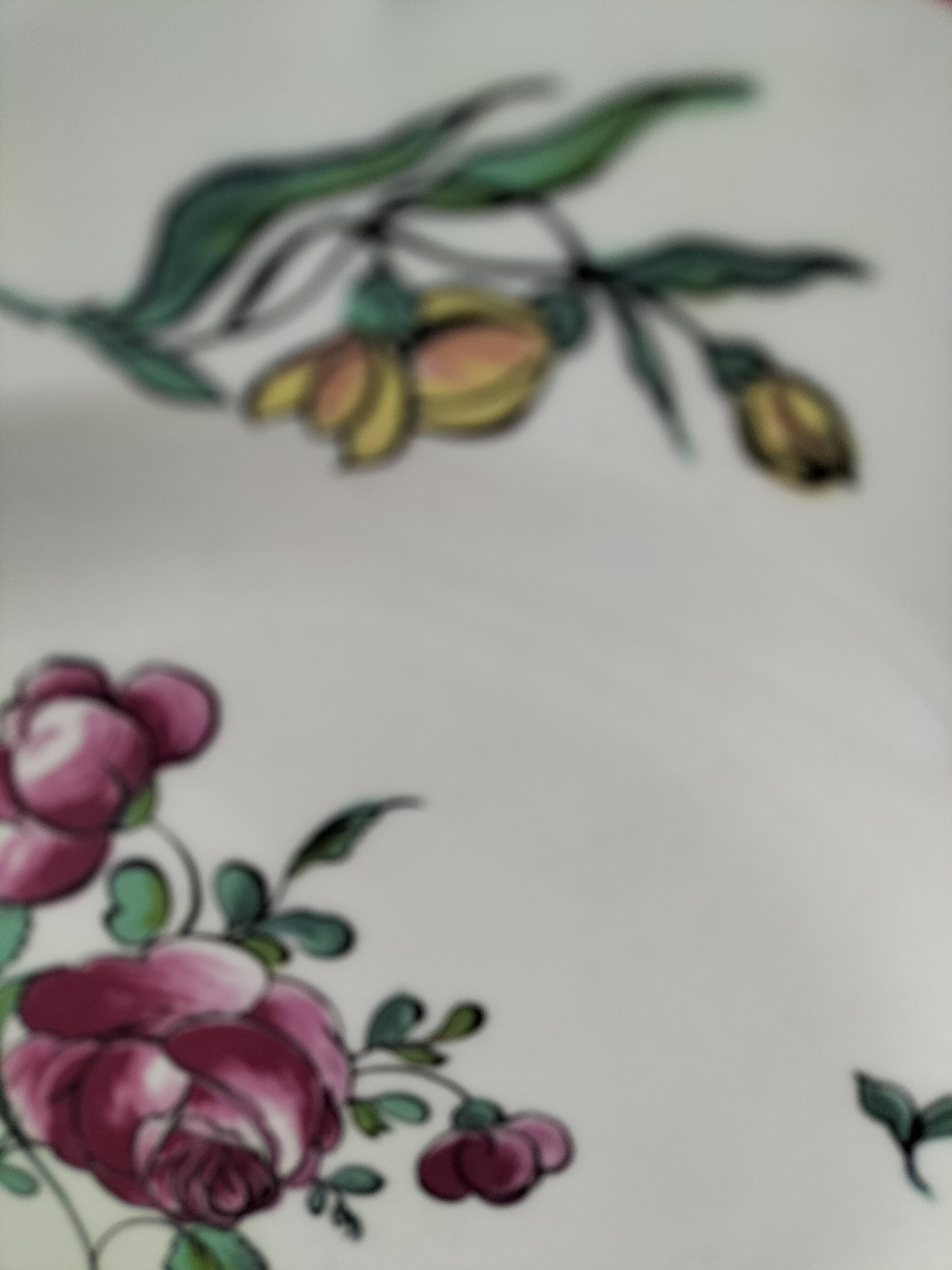 Gien Strasbourg model plate duo