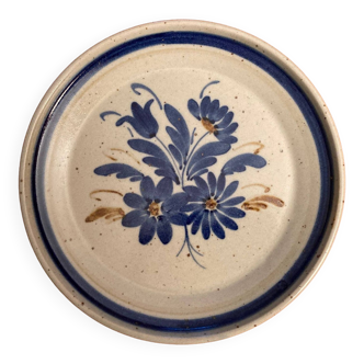 Decorative plate Blue Flowers