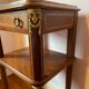 Lot tables de nuit bois et marbre