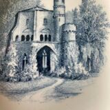 Lot 5 Bowls/ring sizes castles New Year 1958 Villeroy&Boch