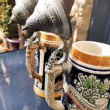 Ancienne chopes à bière allemande