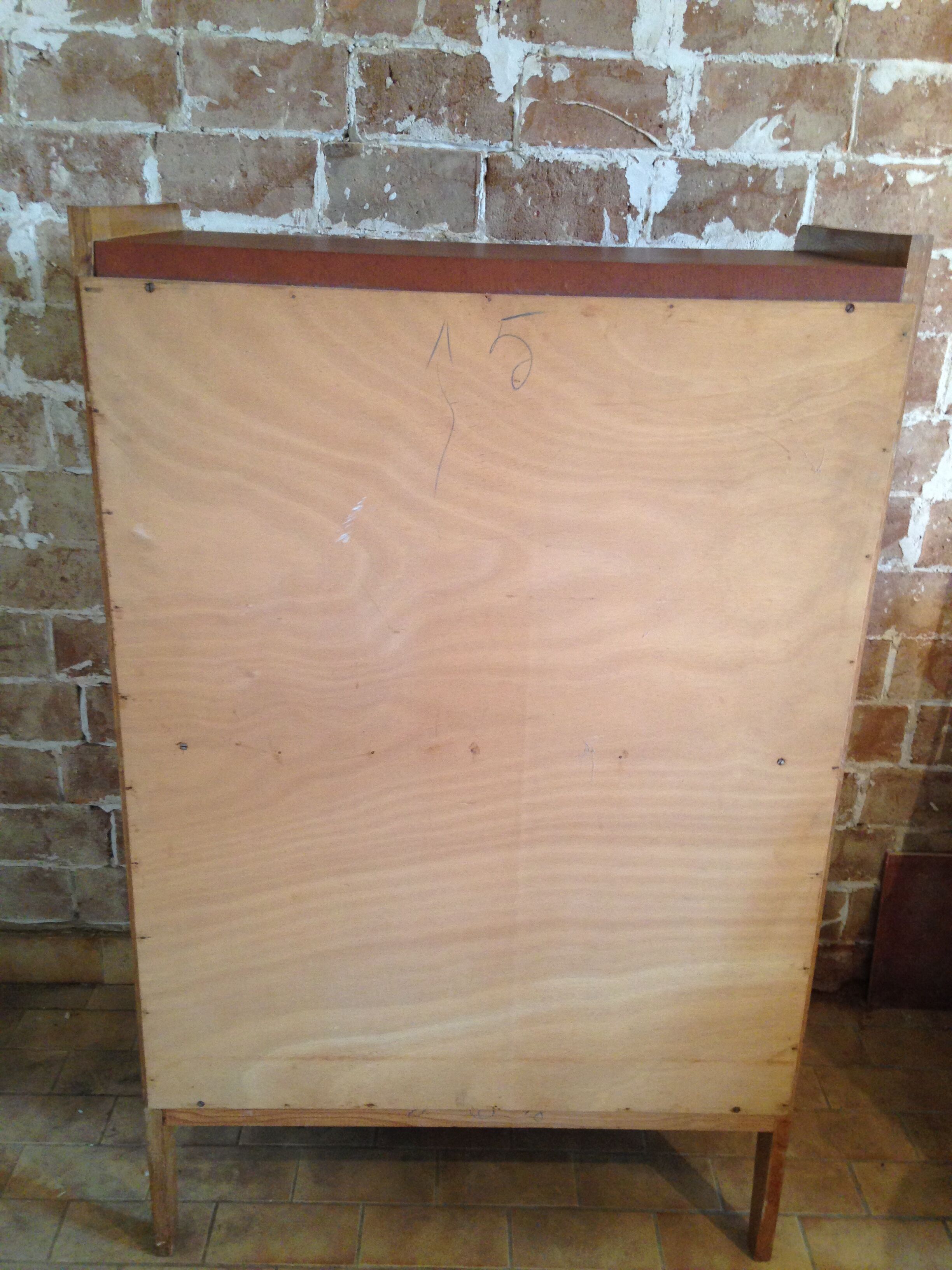 Furniture storage year 50 wood and skai has 16 compartments