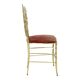 Vintage Chiavari Chair Italian Design Brass 50s