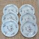 6 deep plates Bernardaud Chantilly model