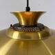 Vintage pendant lamp brass