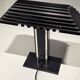 Lampe de bureau halogène Aluminor métal années 70