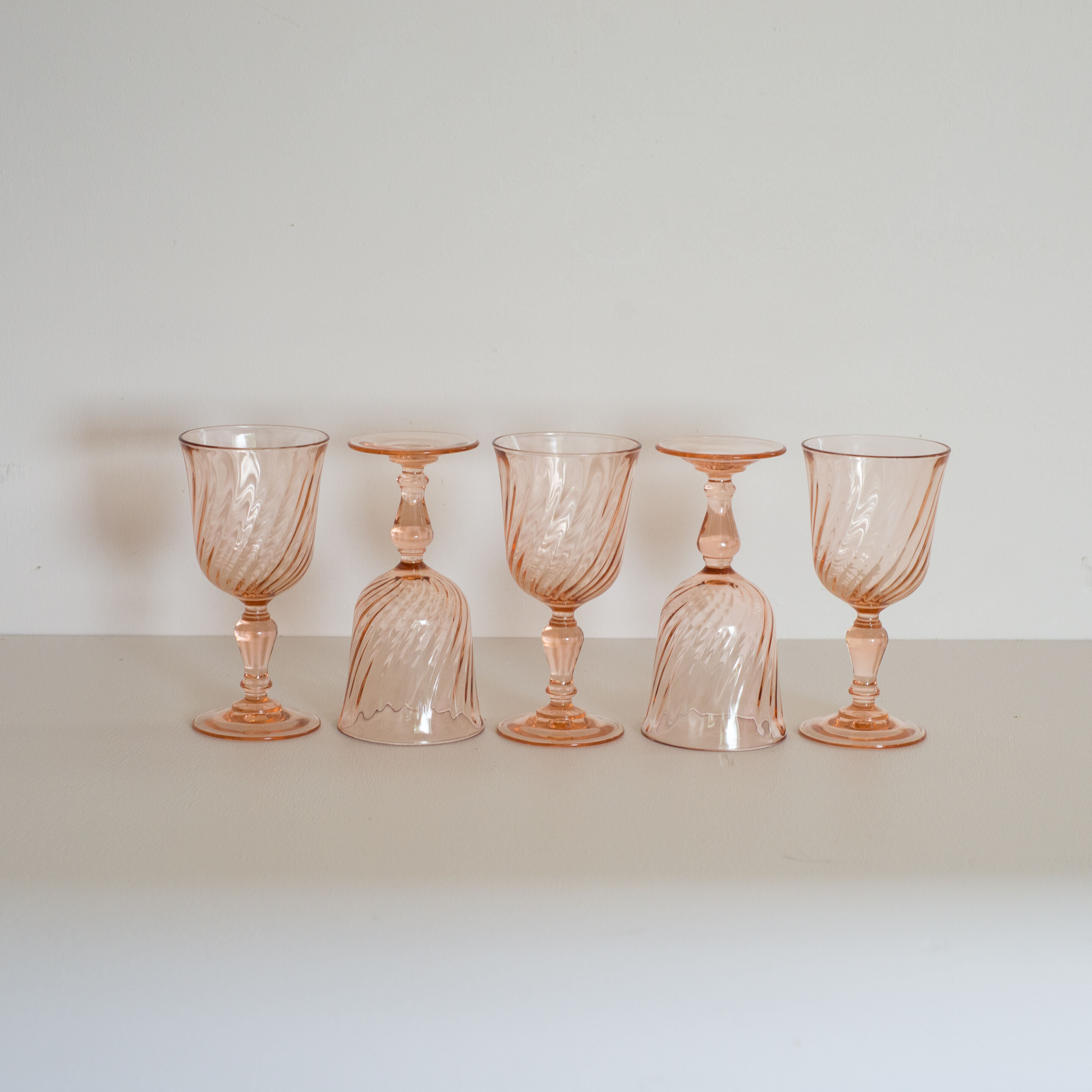 Set of Rosaline glasses